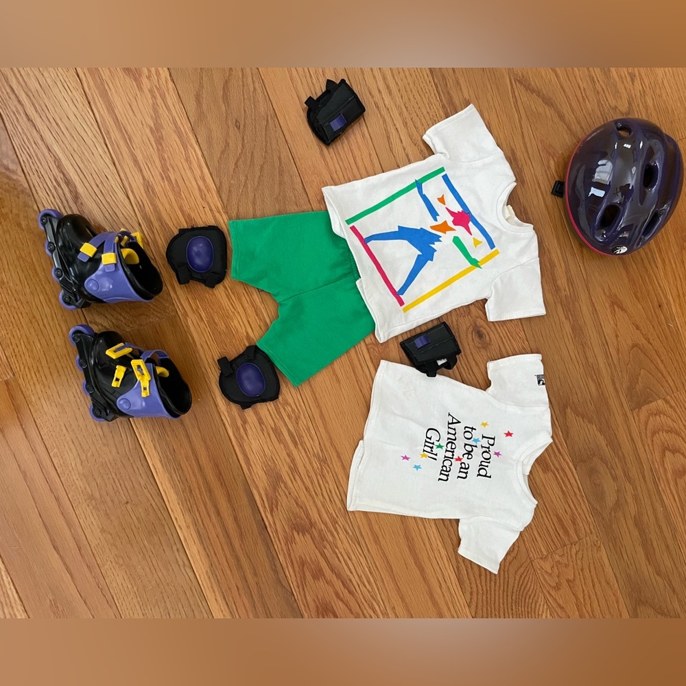 AG of today rollerblades, accessories and outfits!